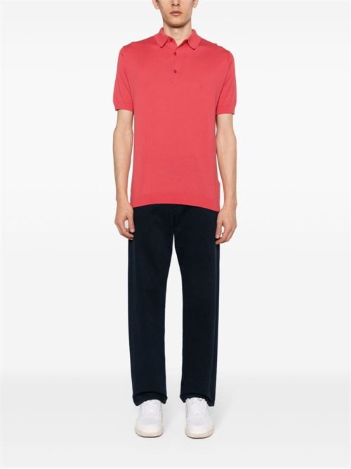 Polo in cotone JOHN SMEDLEY | ADRIANHIBISCUSPINK